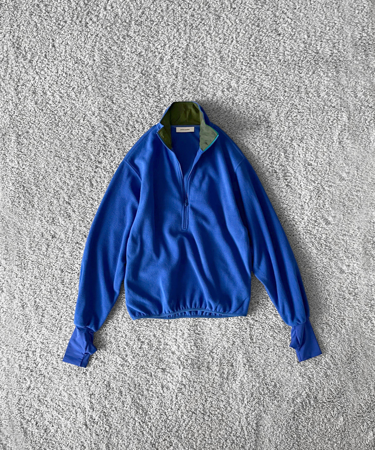 entire studios Shell fleece "CERULEAN"