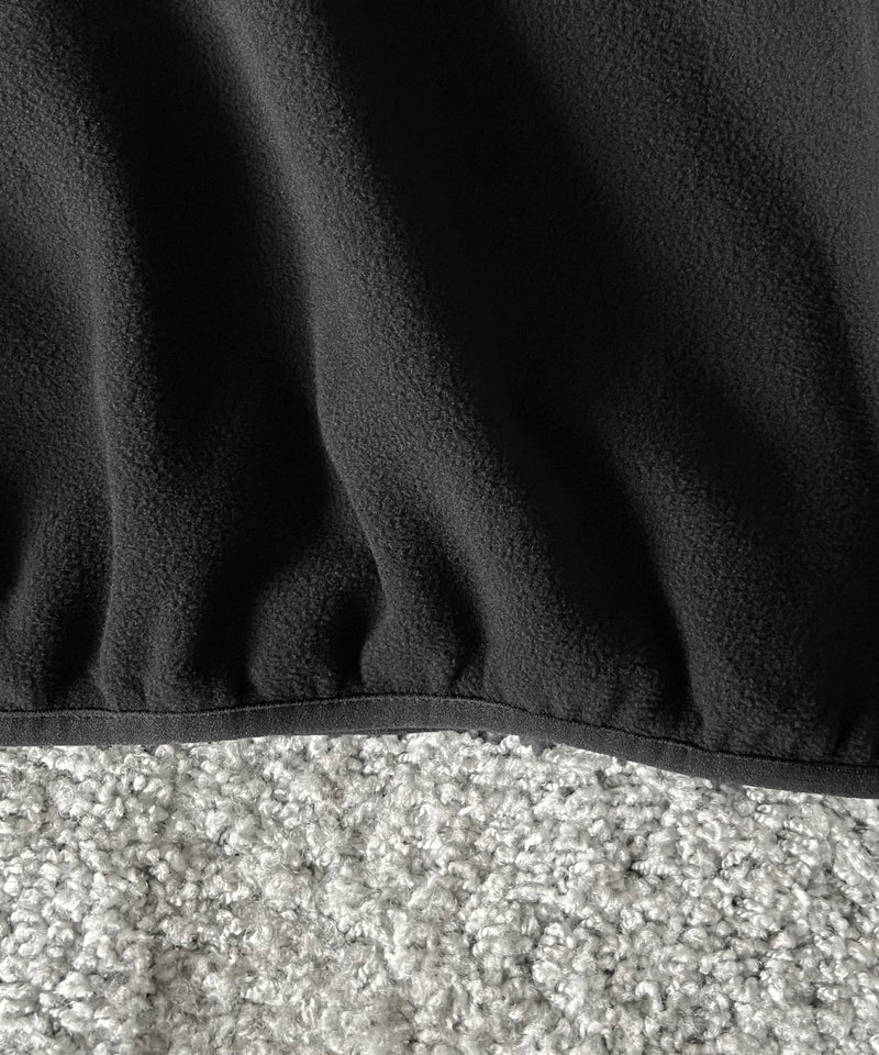 entire studios Shell fleece “BLACK”