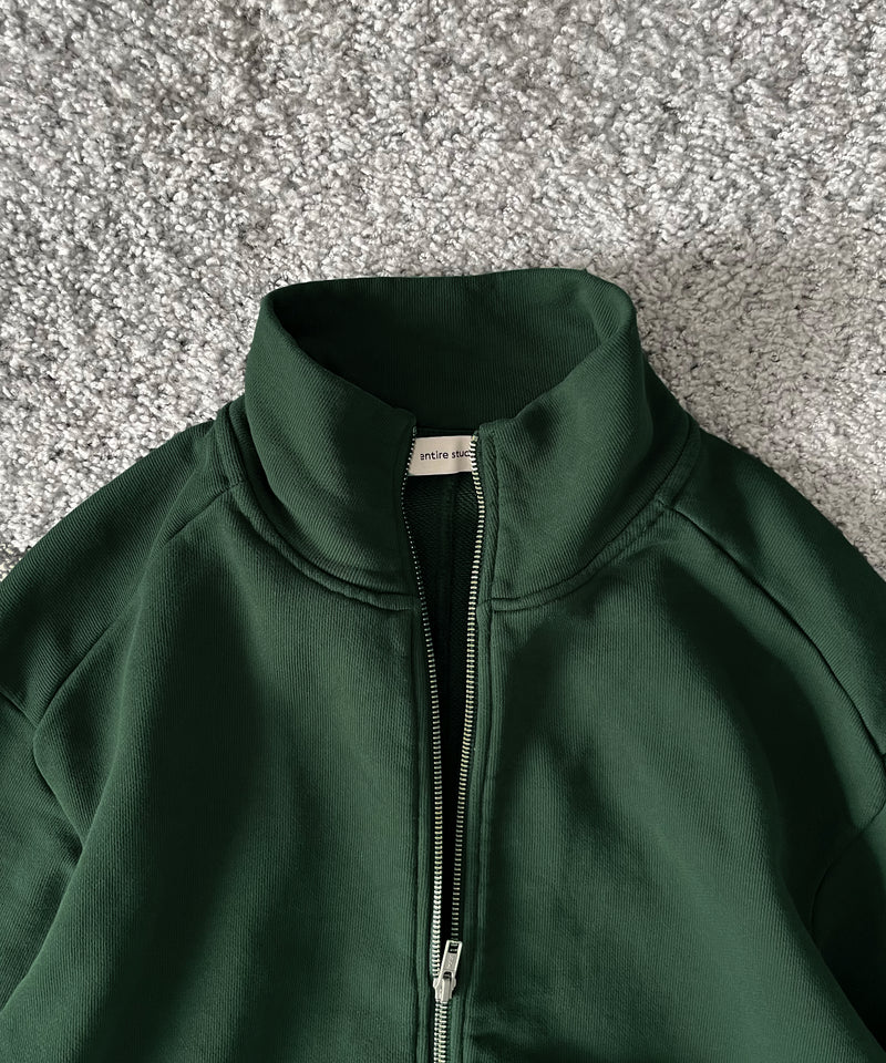 entire studios Standard track jacket “COLLEGE GREEN"