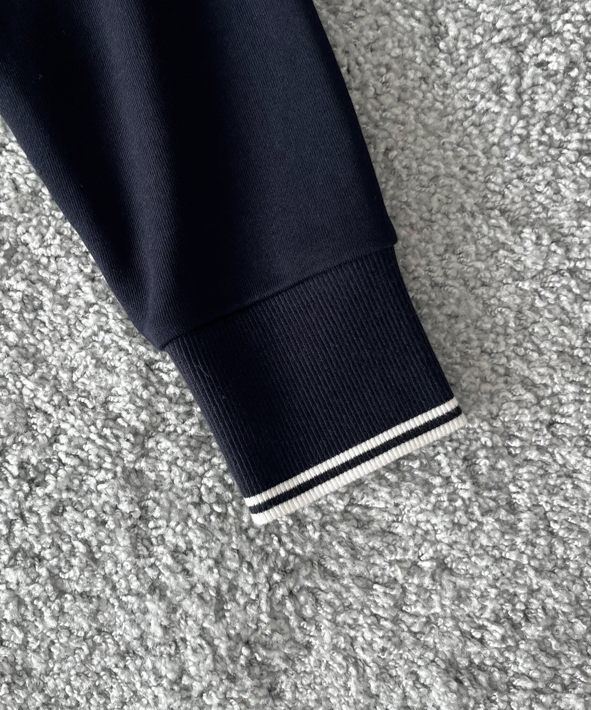 FRED PERRY Half zip sweatshirt "NAVY"