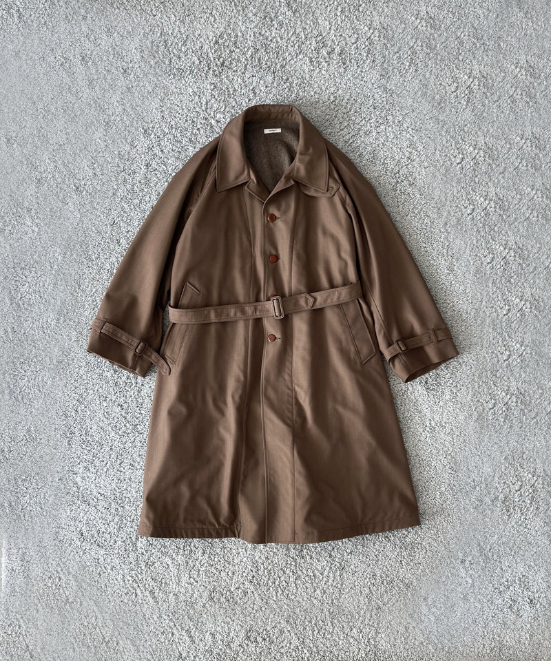WHOWHAT Motorcycle coat "BROWN"