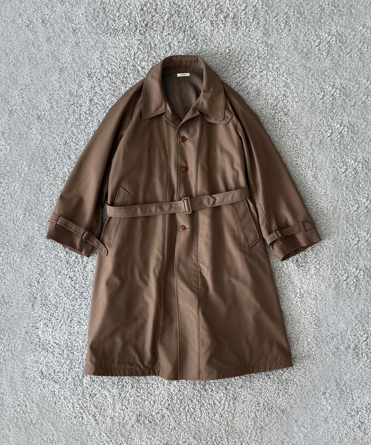WHOWHAT Motorcycle coat "BROWN"