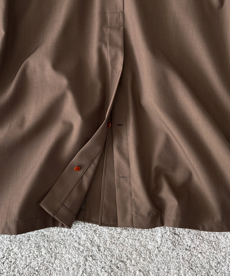 WHOWHAT Motorcycle coat "BROWN"