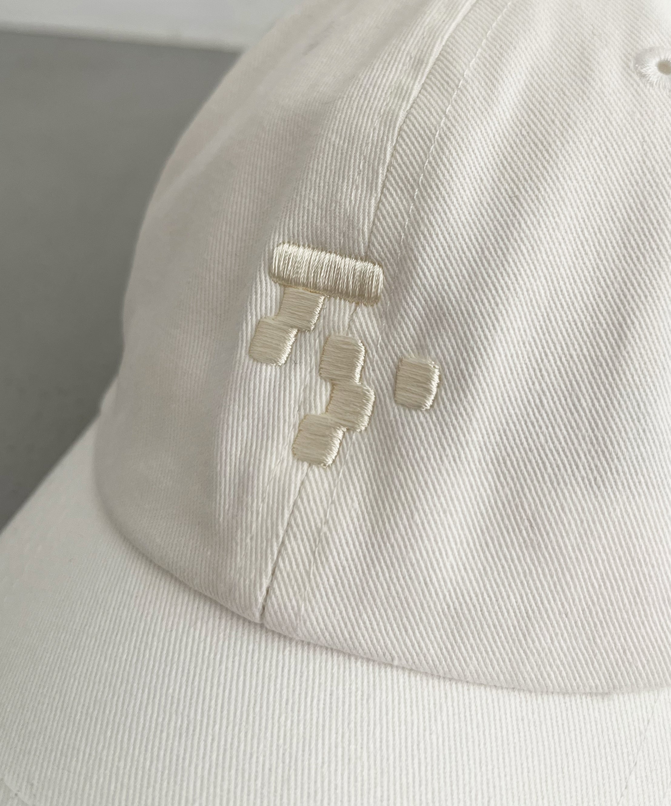 KAIKO Ty cap twill "O.WHITE"