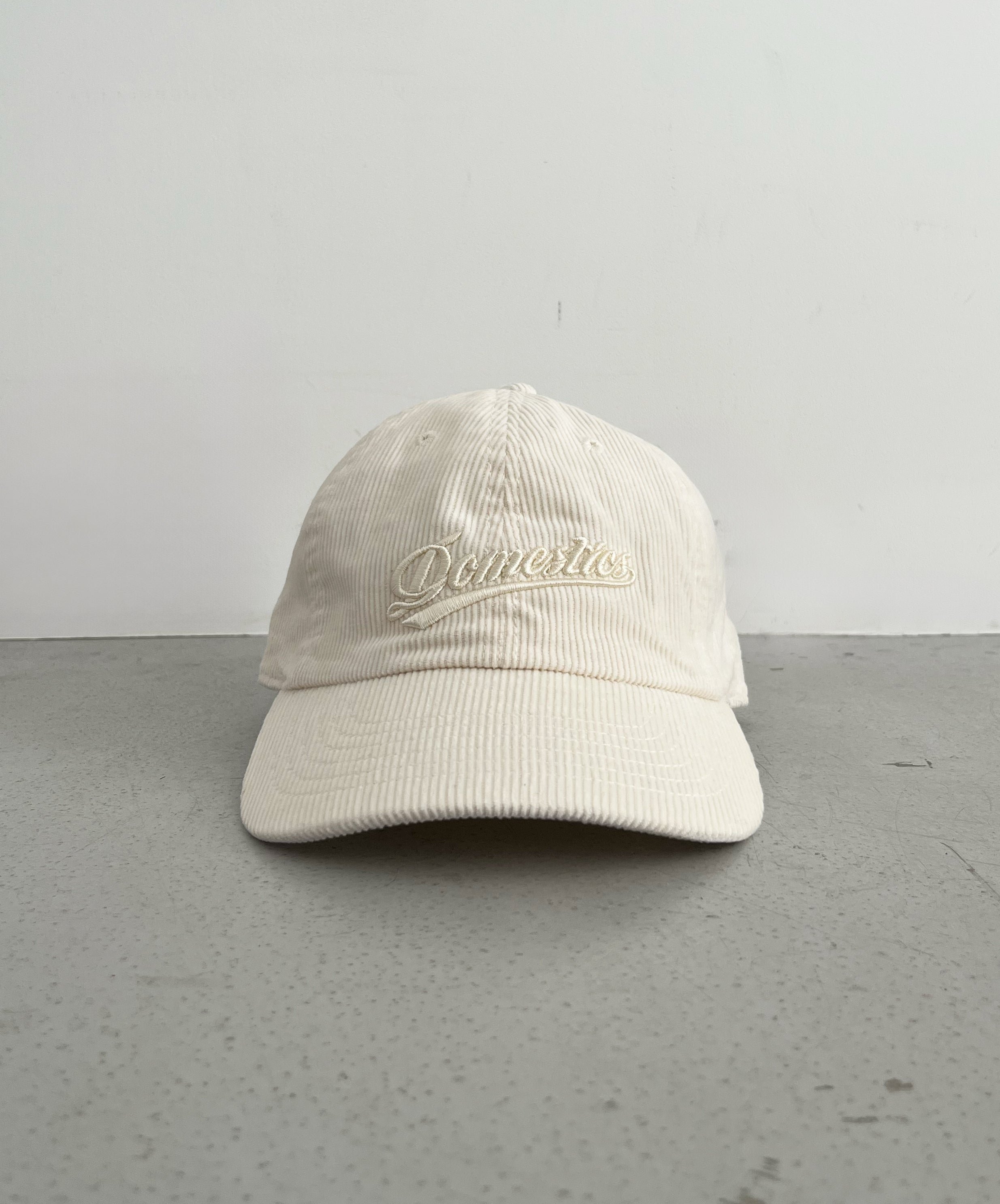 KAIKO Domestic cap corduroy "O.WHITE"