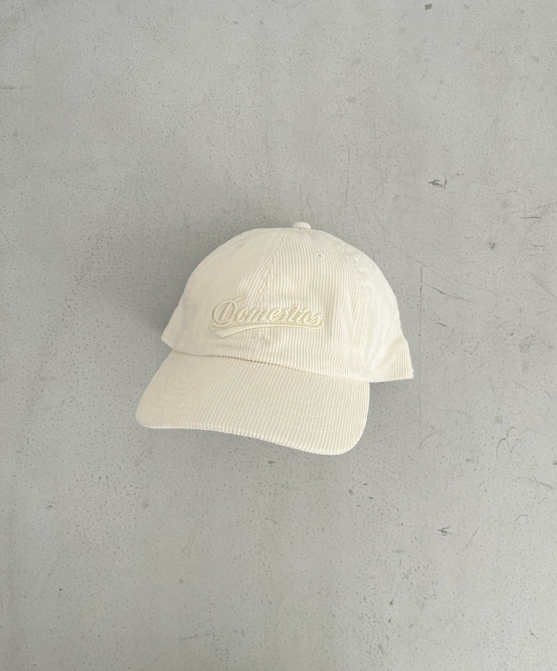 KAIKO Domestic cap corduroy "O.WHITE"