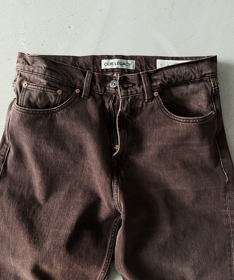 OUR LEGACY Third cut "OVERDYED CHOCO MELON"