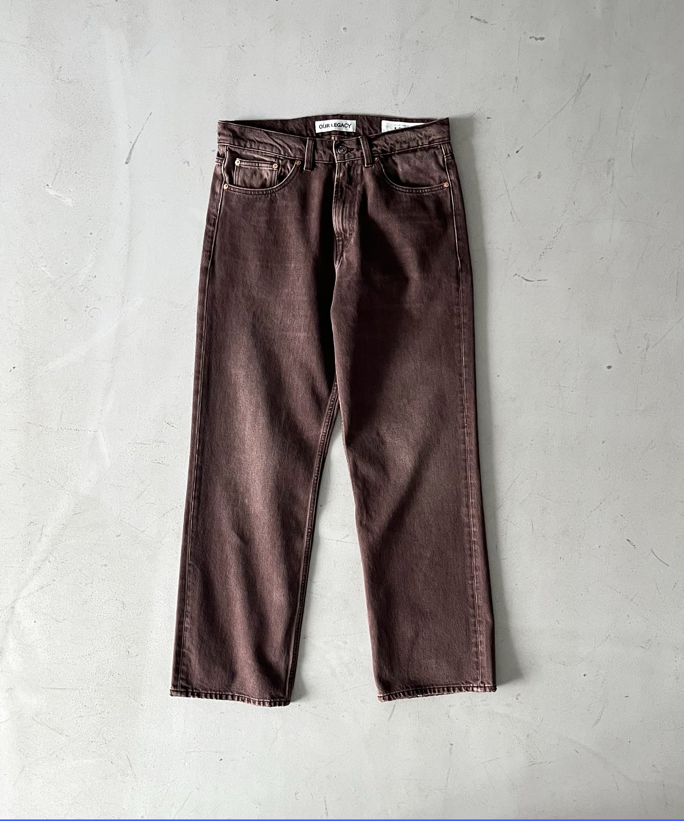 a*i様 OUR LEGACY THIRD CUT Overdyed Choco OUR LEGACY Third cut 