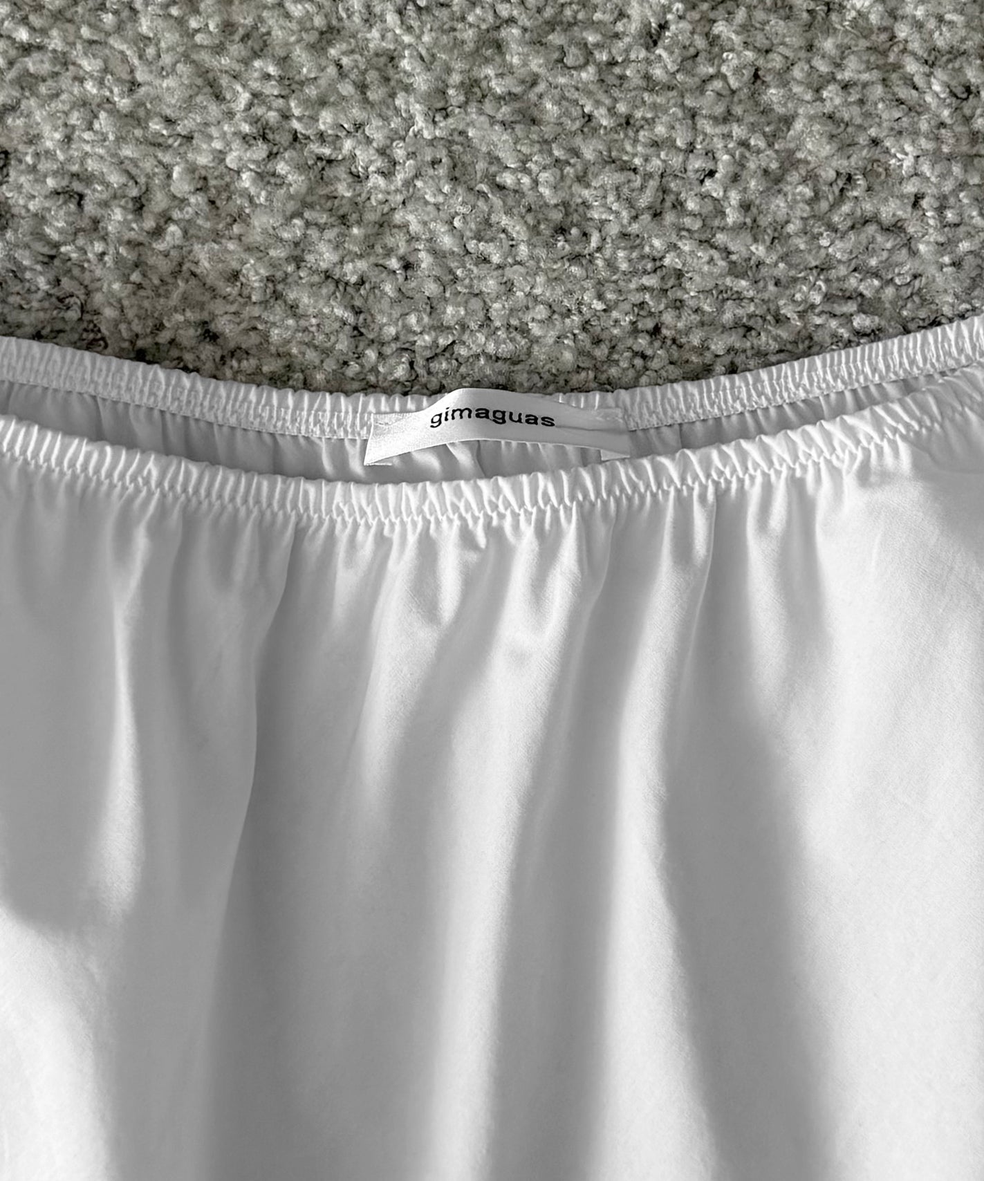 Gimaguas Katalin midi skirt "WHITE"