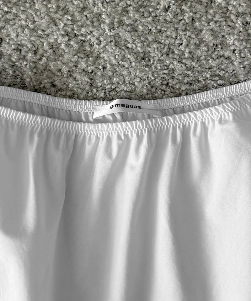 Gimaguas Katalin midi skirt "WHITE"