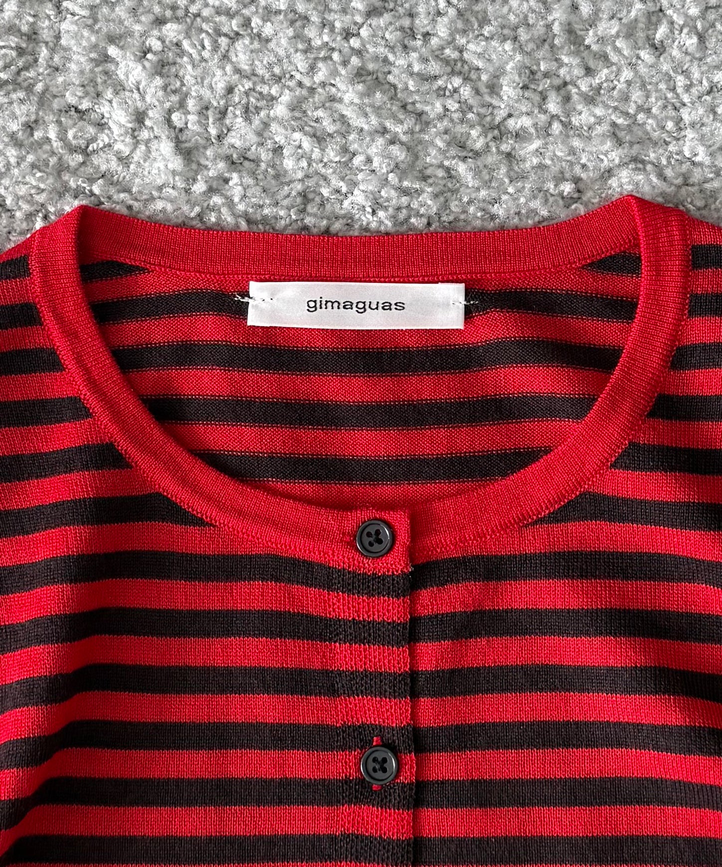 Gimaguas Magalie cardigan "RED-BROWN"