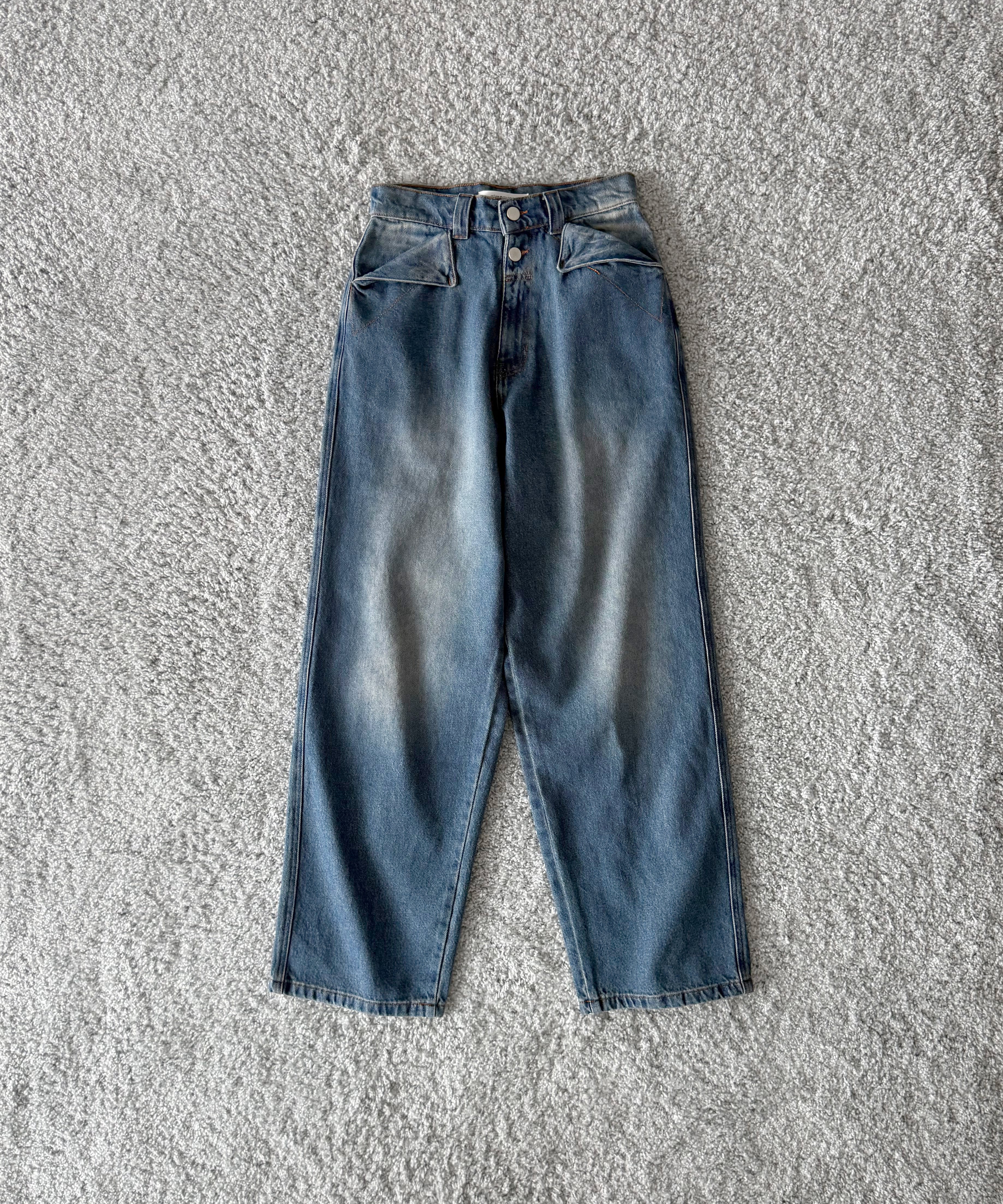 Gimaguas Back trousers "DARK BLUE"