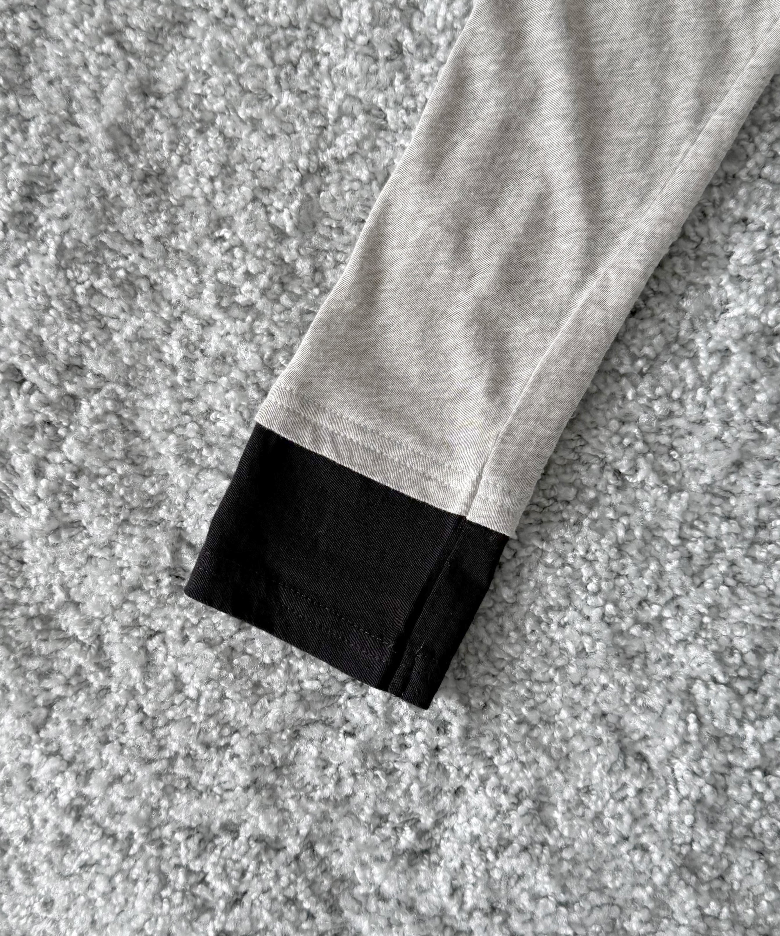 Gimaguas Ricardo 2layeres t-shirt "BLACK-GREY"