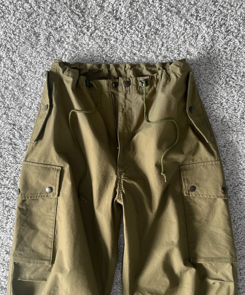 NEEDLES Field pant - cotton ripstop "A-OLIVE A"