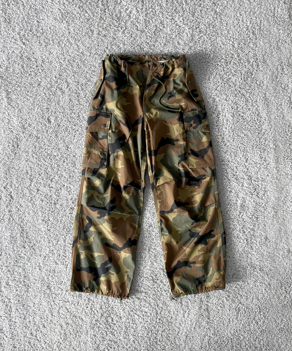 NEEDLES Field pant - cotton ripstop "C-WOODLAND C"