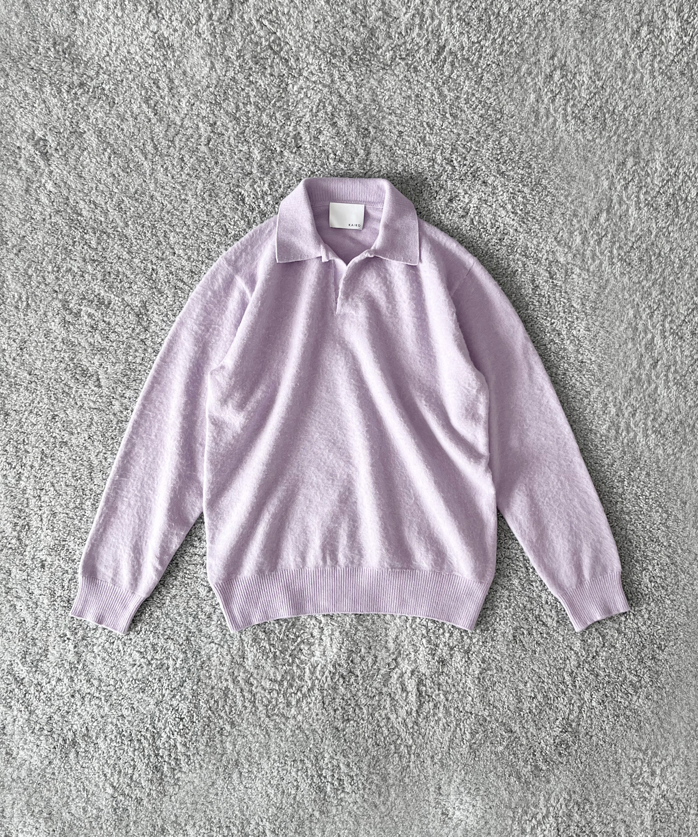 【Pre order】KAIKO Antistasic polo shirt "L.PURPLE"