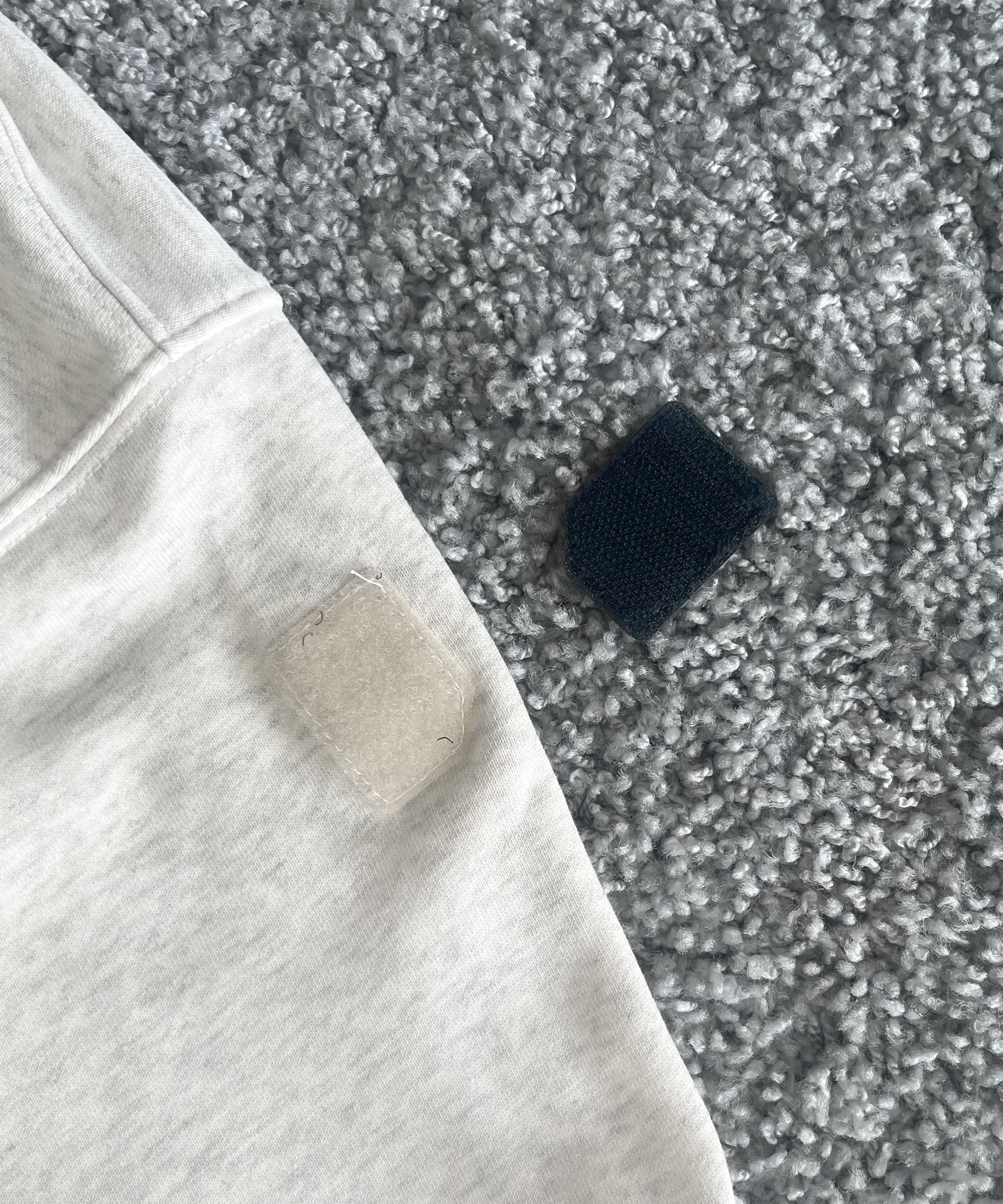 PHINGERIN Quarter zip sweatshirt "A:OATMEAL"