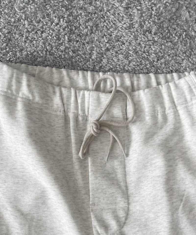 PHINGERIN Tape sweatpants "A:OATMEAL"