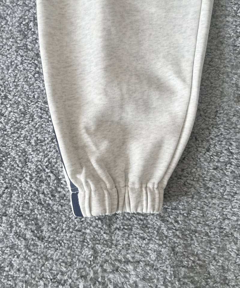 PHINGERIN Tape sweatpants "A:OATMEAL"