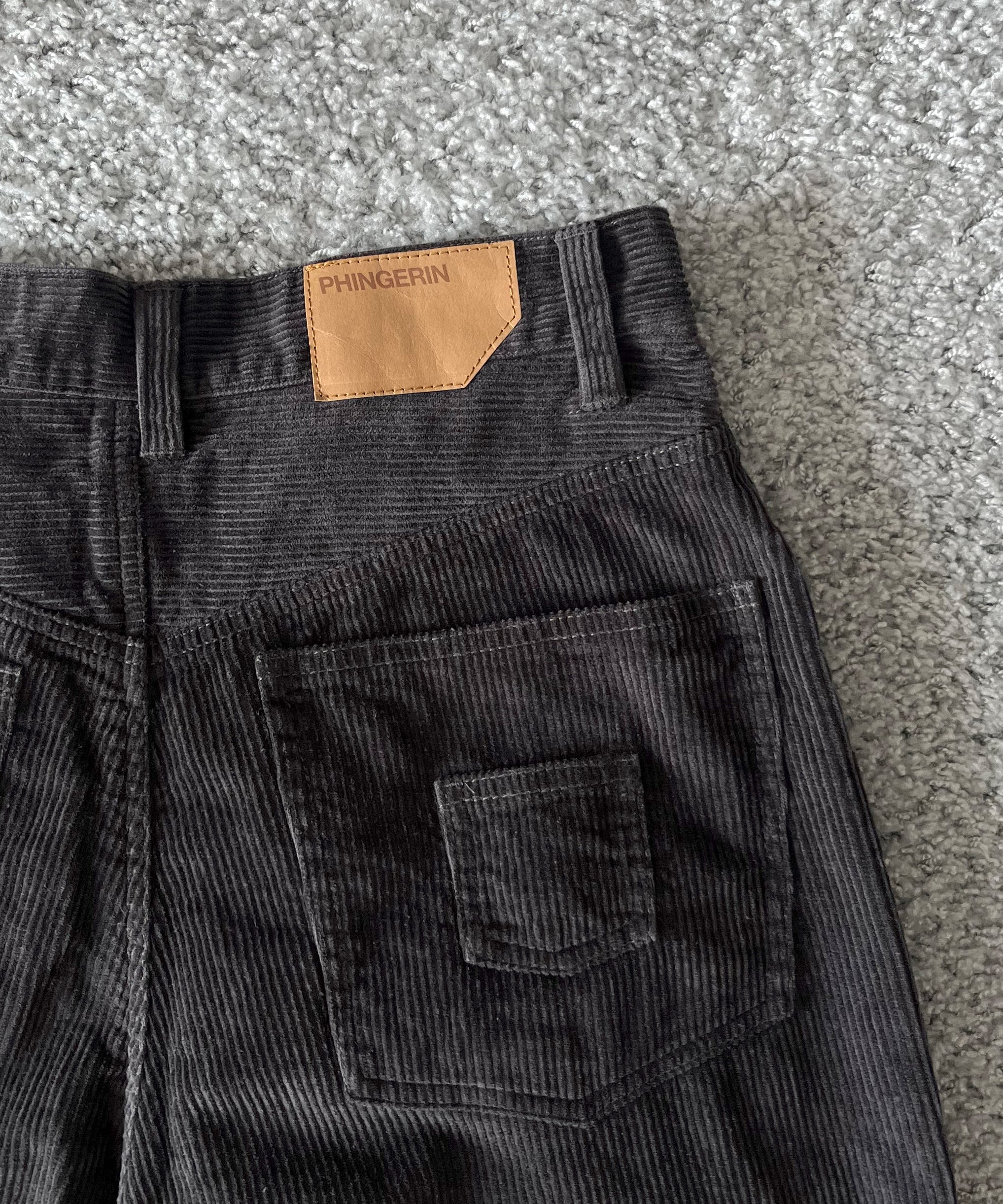PHINGERIN 6Pocket jeans cord regular "C:BLACK"