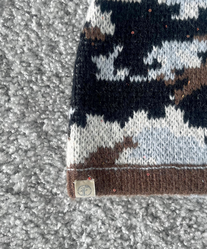 FAF(FAKE AS FLOWERS) Camo single beanie "SKY CAMO"