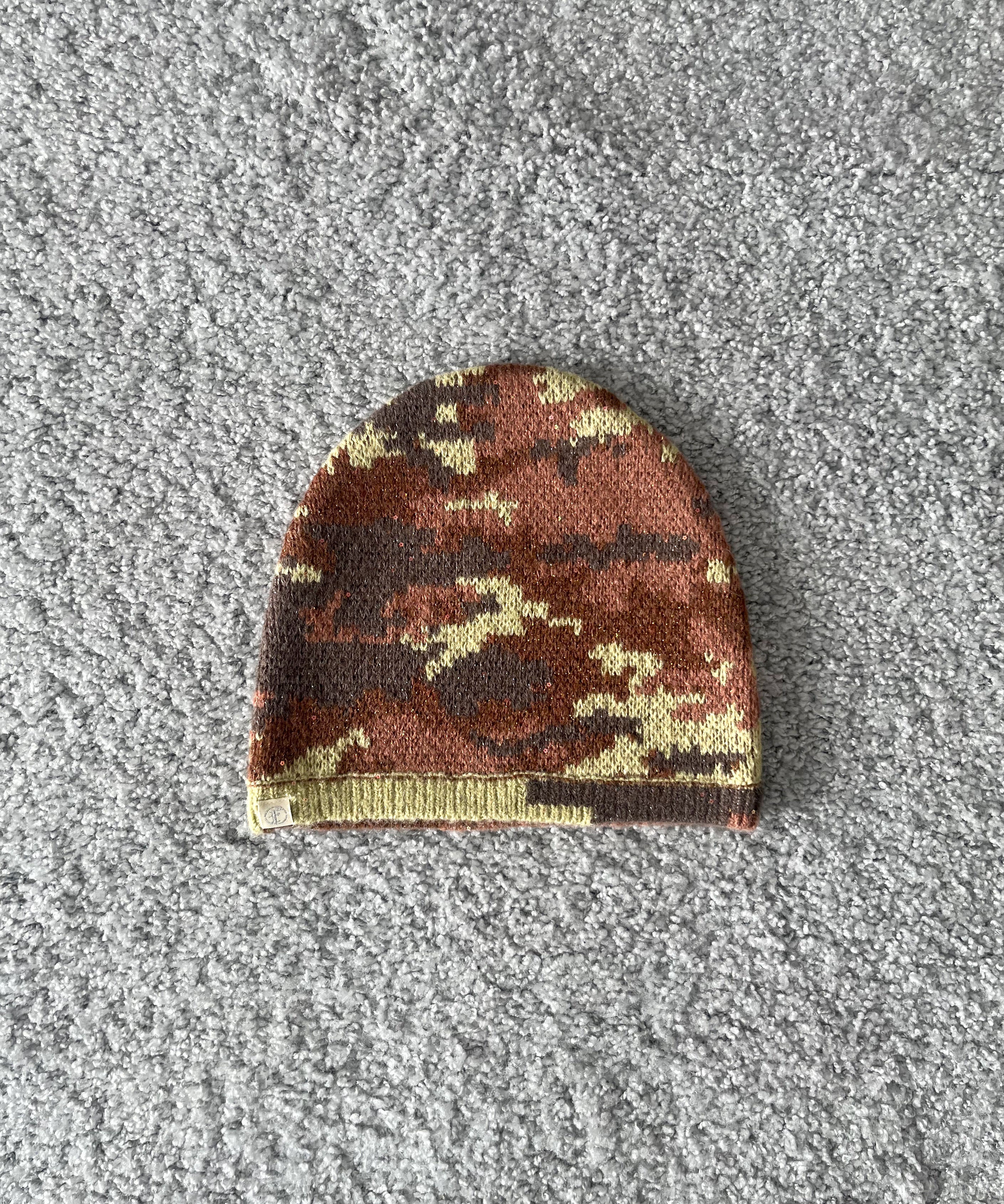 FAF(FAKE AS FLOWERS) Camo single beanie "SKY CAMO"