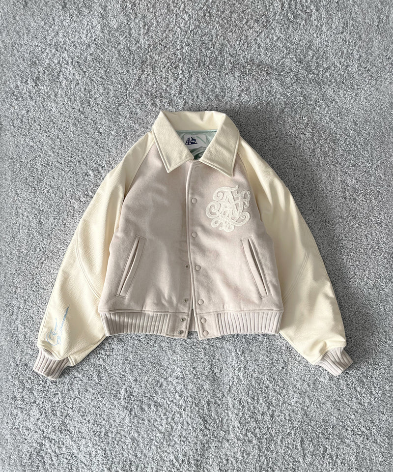 FAF(FAKE AS FLOWERS) Tnc team jacket "BROWN"