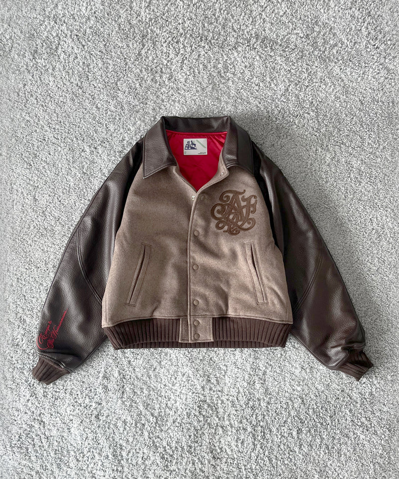 FAF(FAKE AS FLOWERS) Tnc team jacket "BLACK"