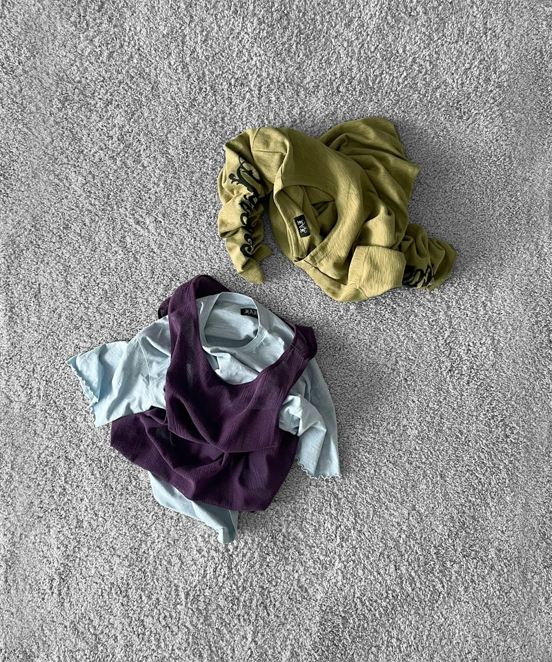FAF(FAKE AS FLOWERS) 3Layerd ls tee "MULTI"