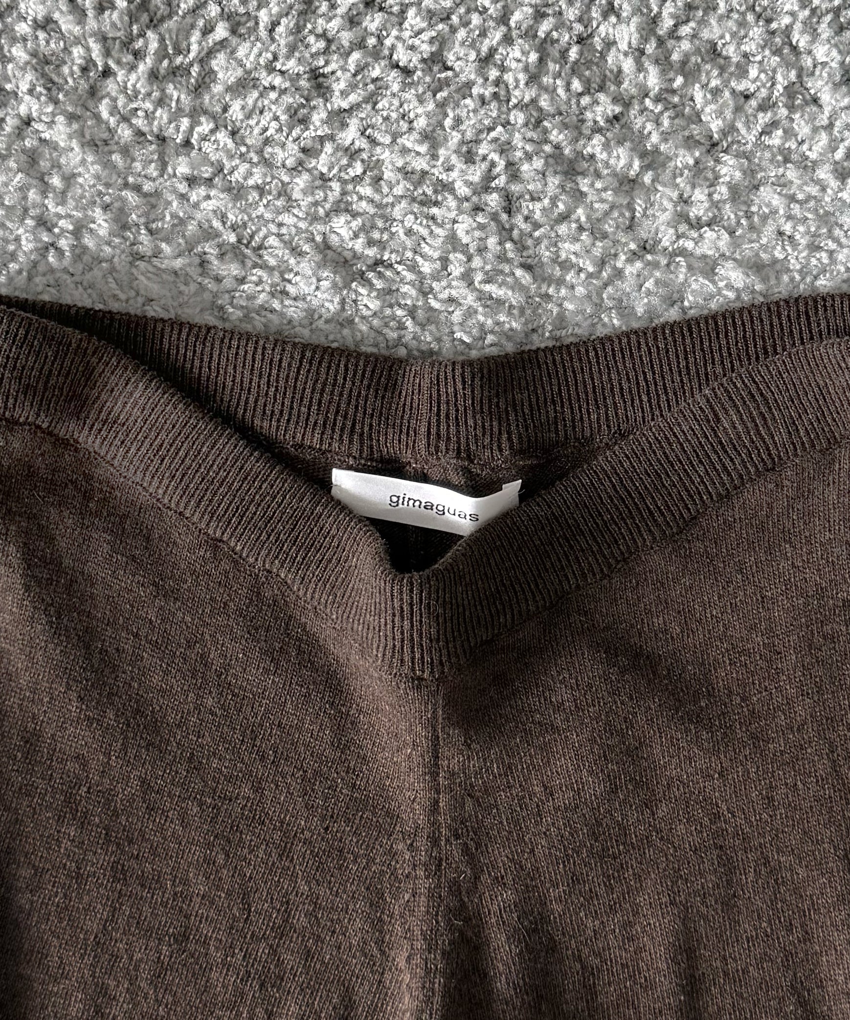 Gimaguas Sindi trouser "BROWN"