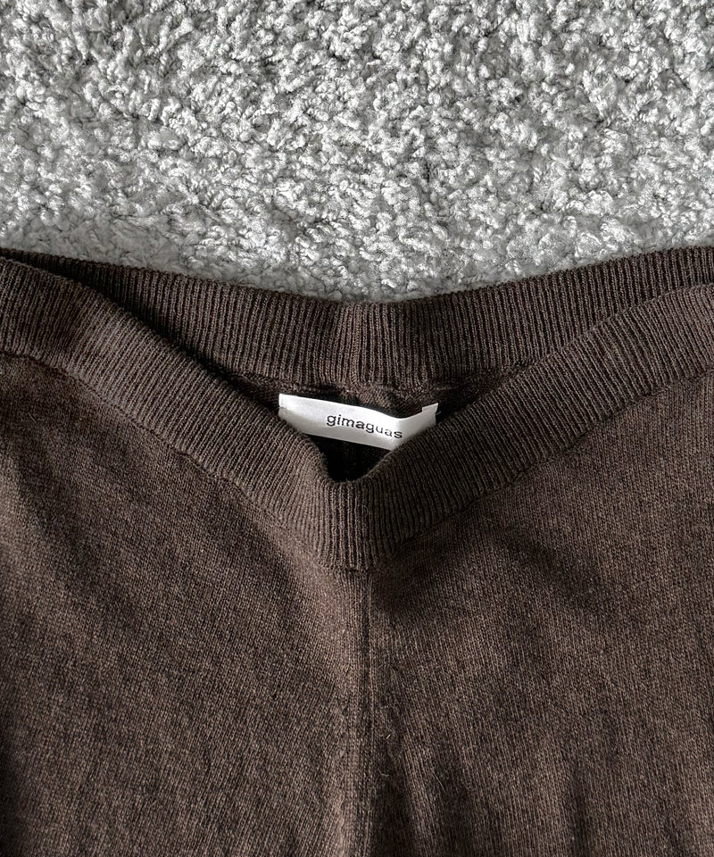 Gimaguas Sindi trouser "BROWN"