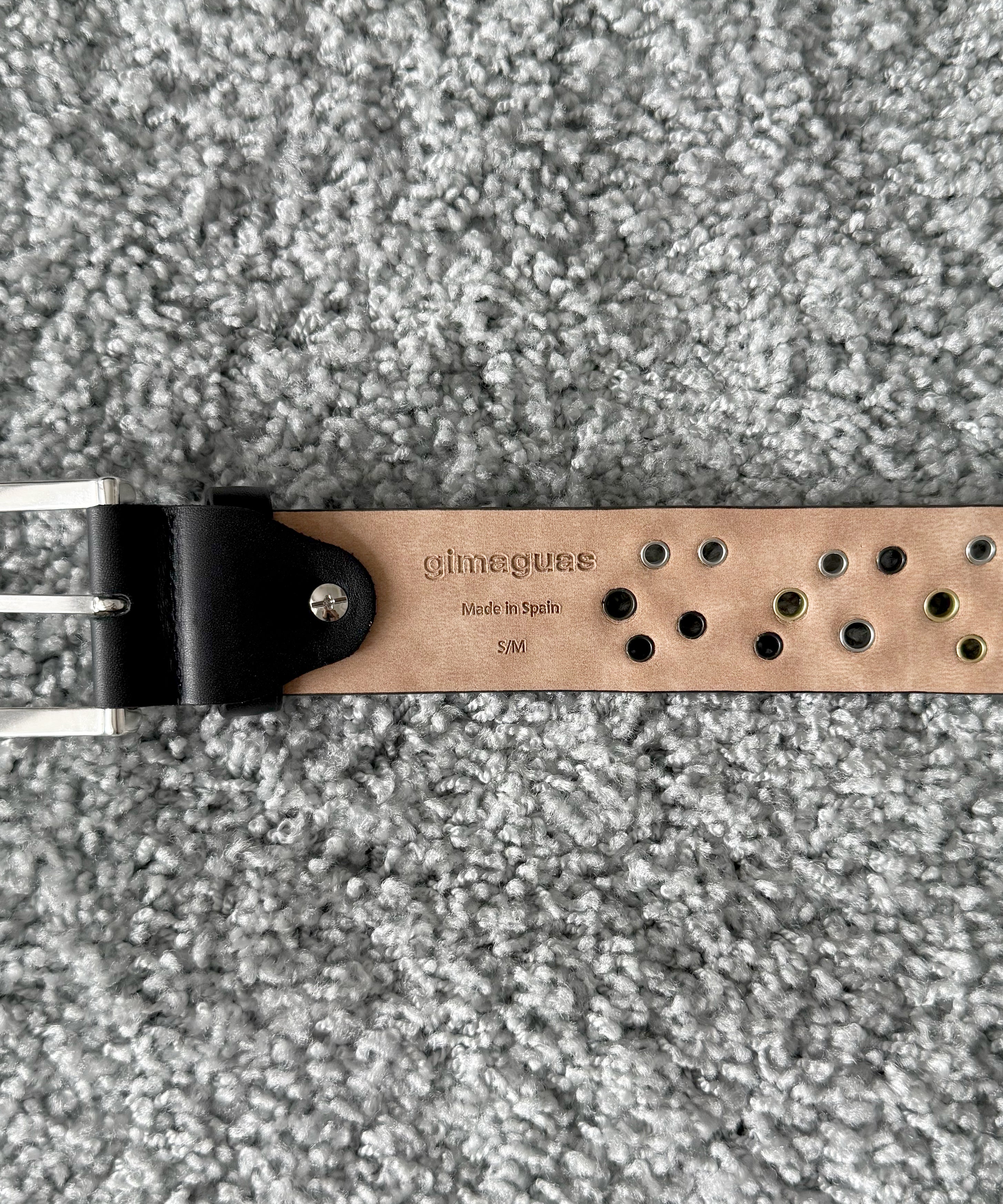 Gimaguas Rufus belt "BLACK"