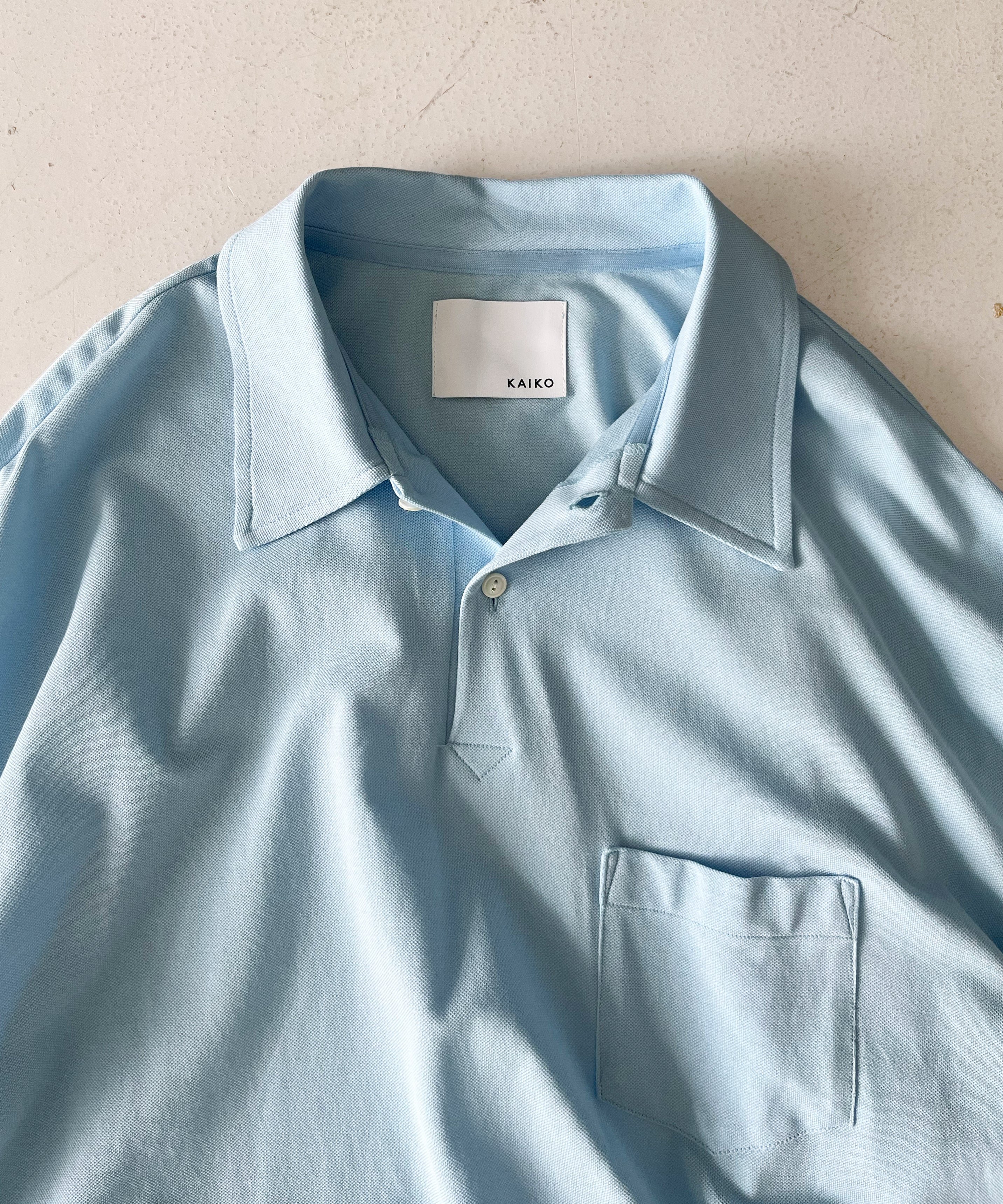 KAIKO Tomorrow polo shirt "S.BLUE"