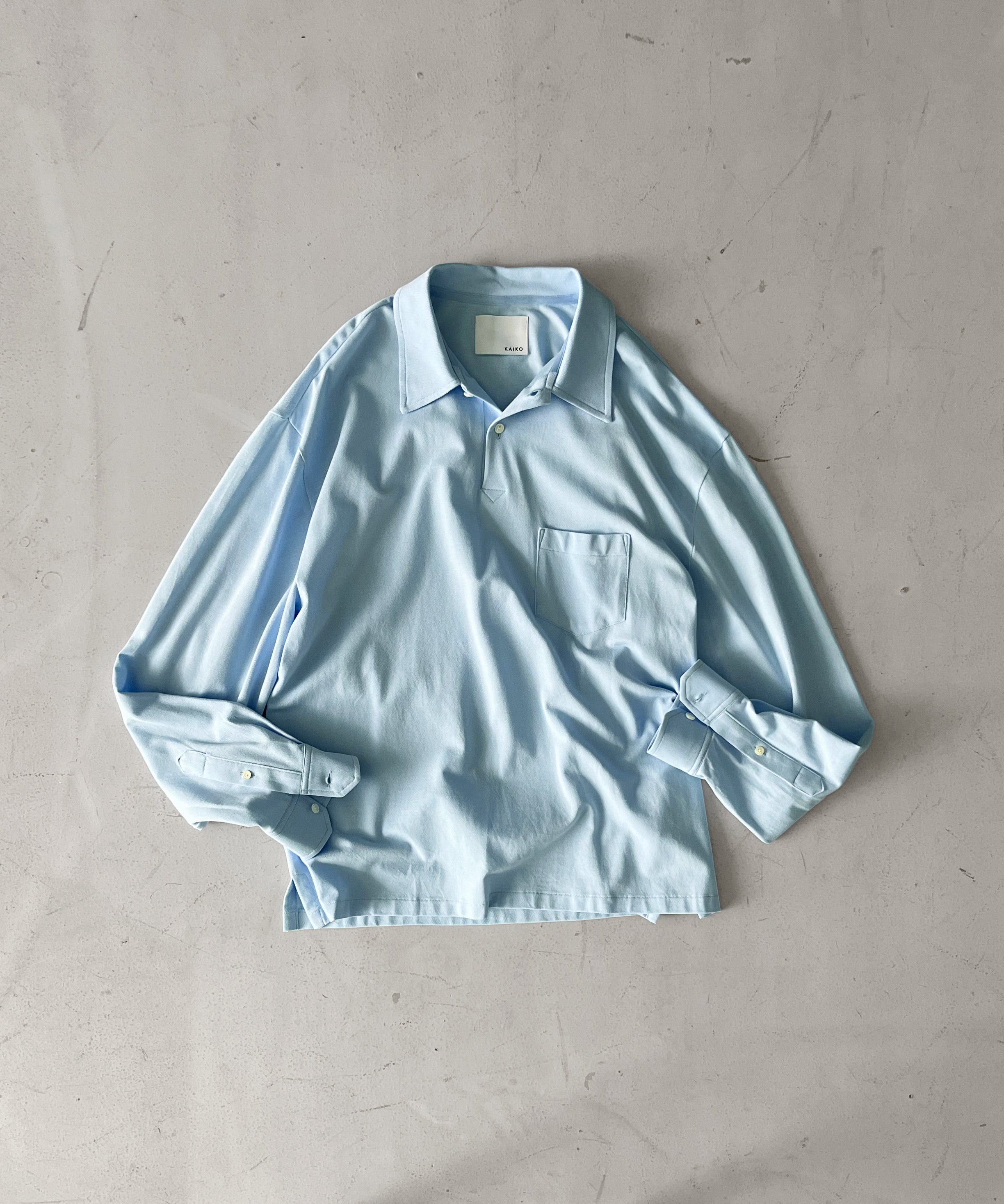 KAIKO Tomorrow polo shirt "O.WHITE"