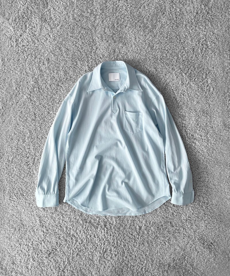 KAIKO Polo neck shirt "L.BLUE"