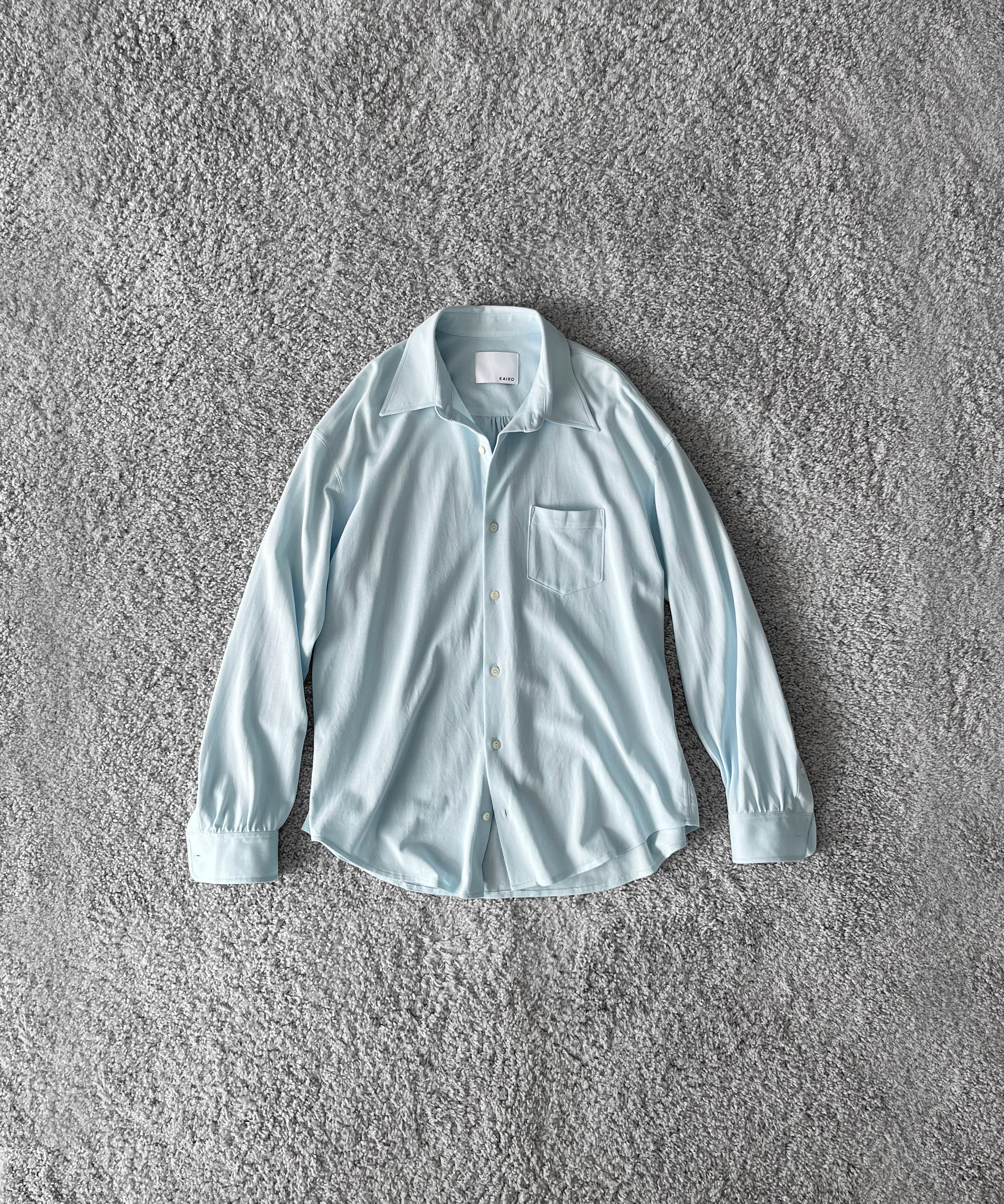 KAIKO Regular collar shirt "OFF WHITE"