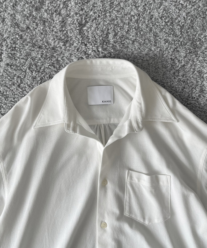 KAIKO Regular collar shirt "OFF WHITE"
