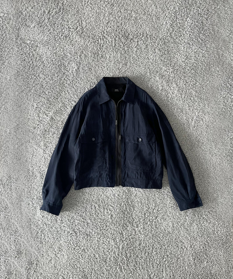 ensou. Two-lane short jacket "D.NAVY"