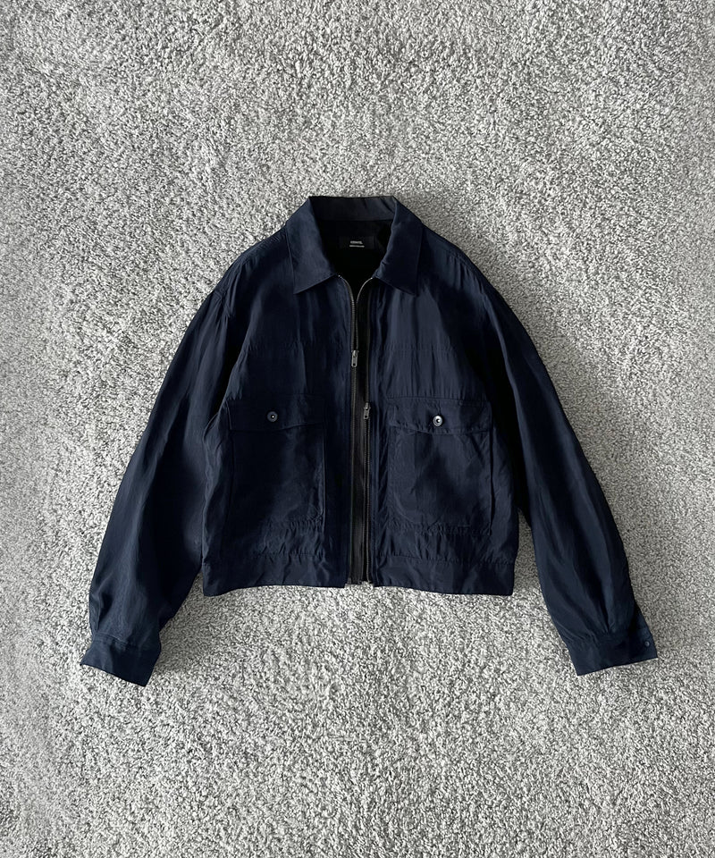 ensou. Two-lane short jacket "D.NAVY"