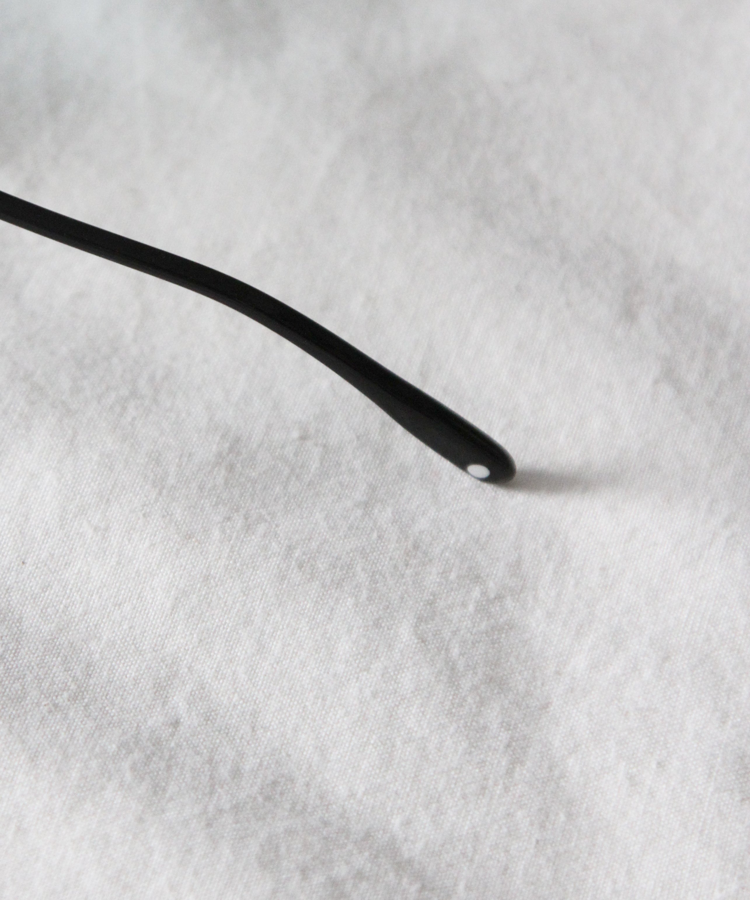 NOCHINO OPTICAL "Tsukiyomi" "#9 GLOSS BLACK × AOFUJI BLUE to D.GREY"