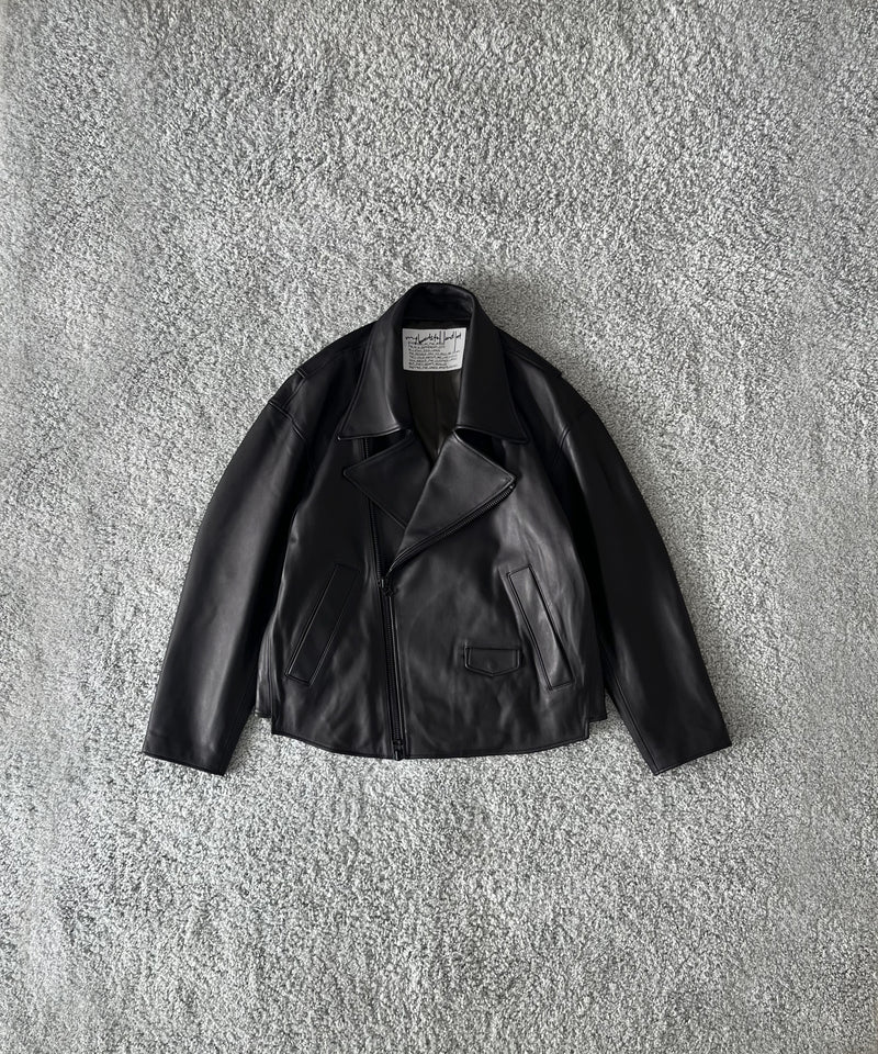 my beautiful landlet Leather riders jacket "BLACK"