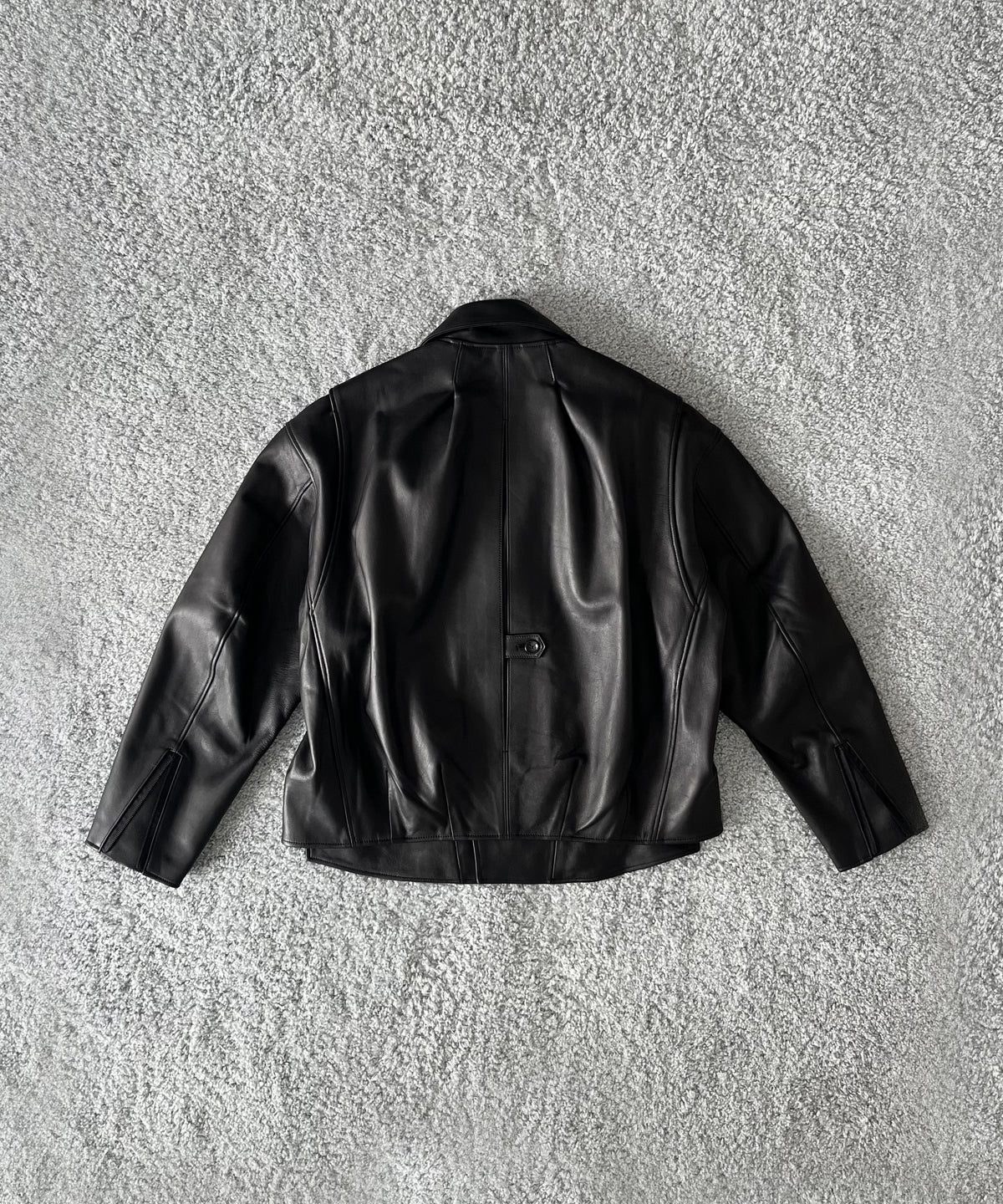 my beautiful landlet Leather riders jacket "BLACK"