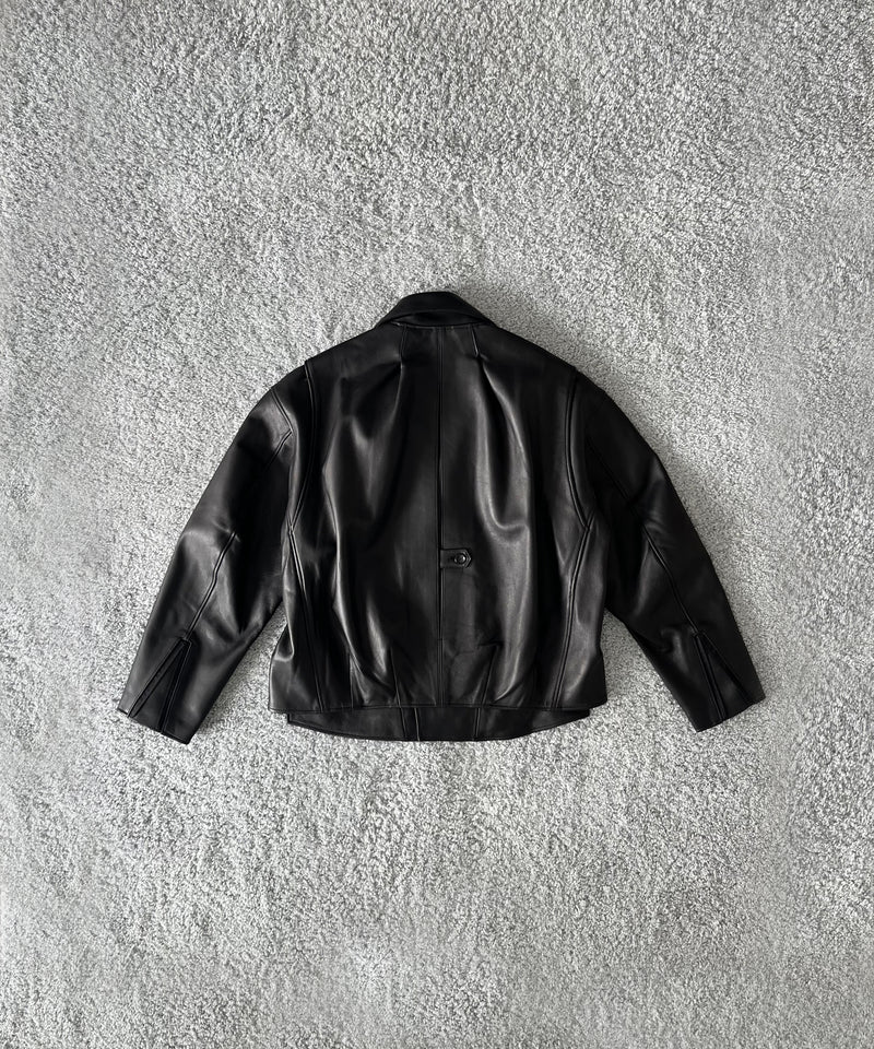 my beautiful landlet Leather riders jacket "BLACK"