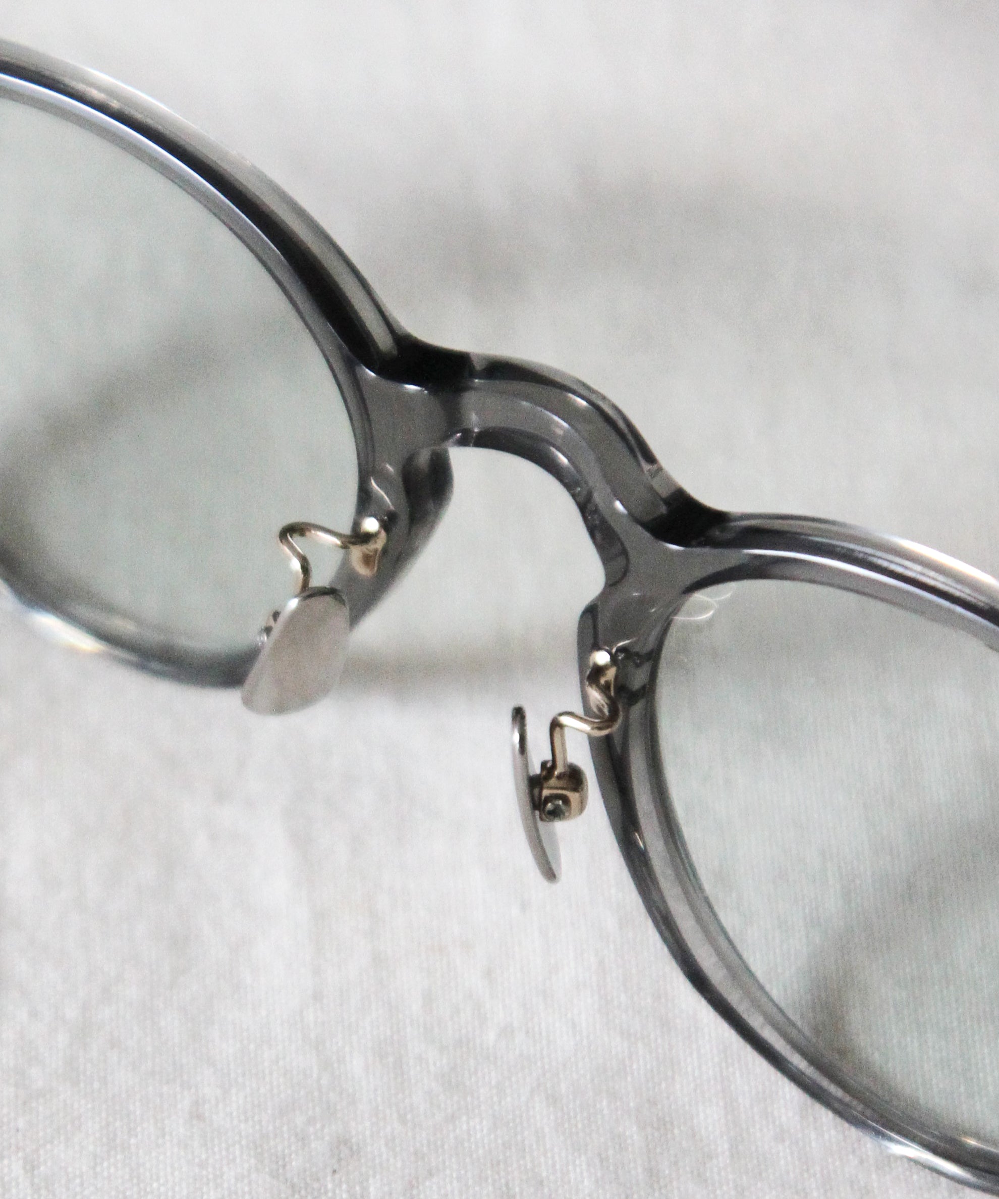 NOCHINO OPTICAL "Tsukiyomi" "#8 SAFETY GREY × GREY GREEN to D.GREY"