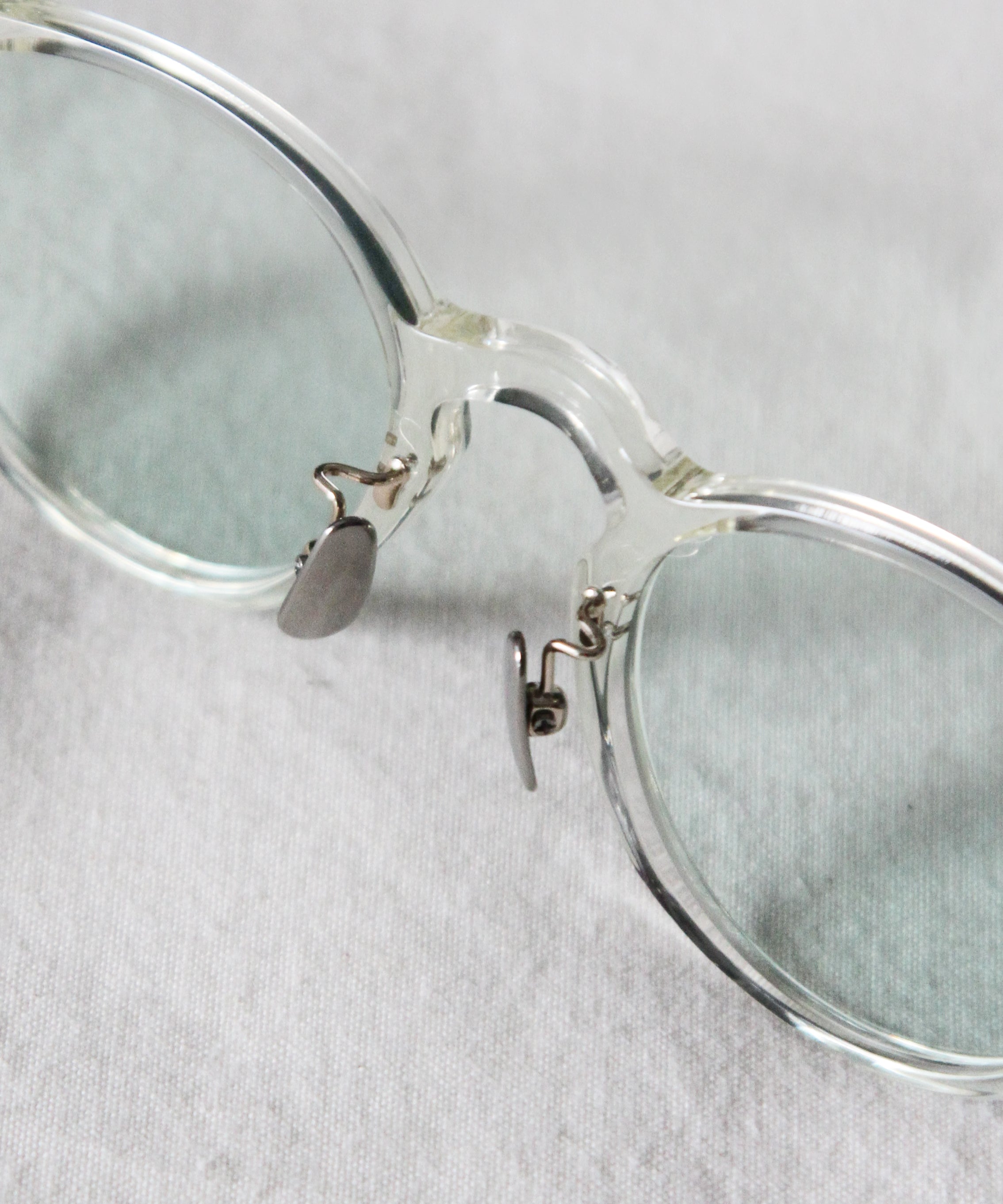 NOCHINO OPTICAL "Tsukiyomi" "#5 CITRON & AMBER × LSMOKE GREEN"