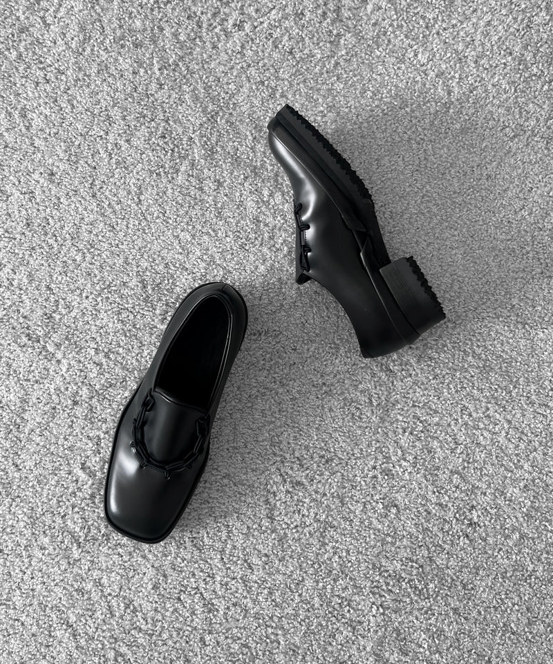 MIDORIKAWA RYO Chain square "BLACK"