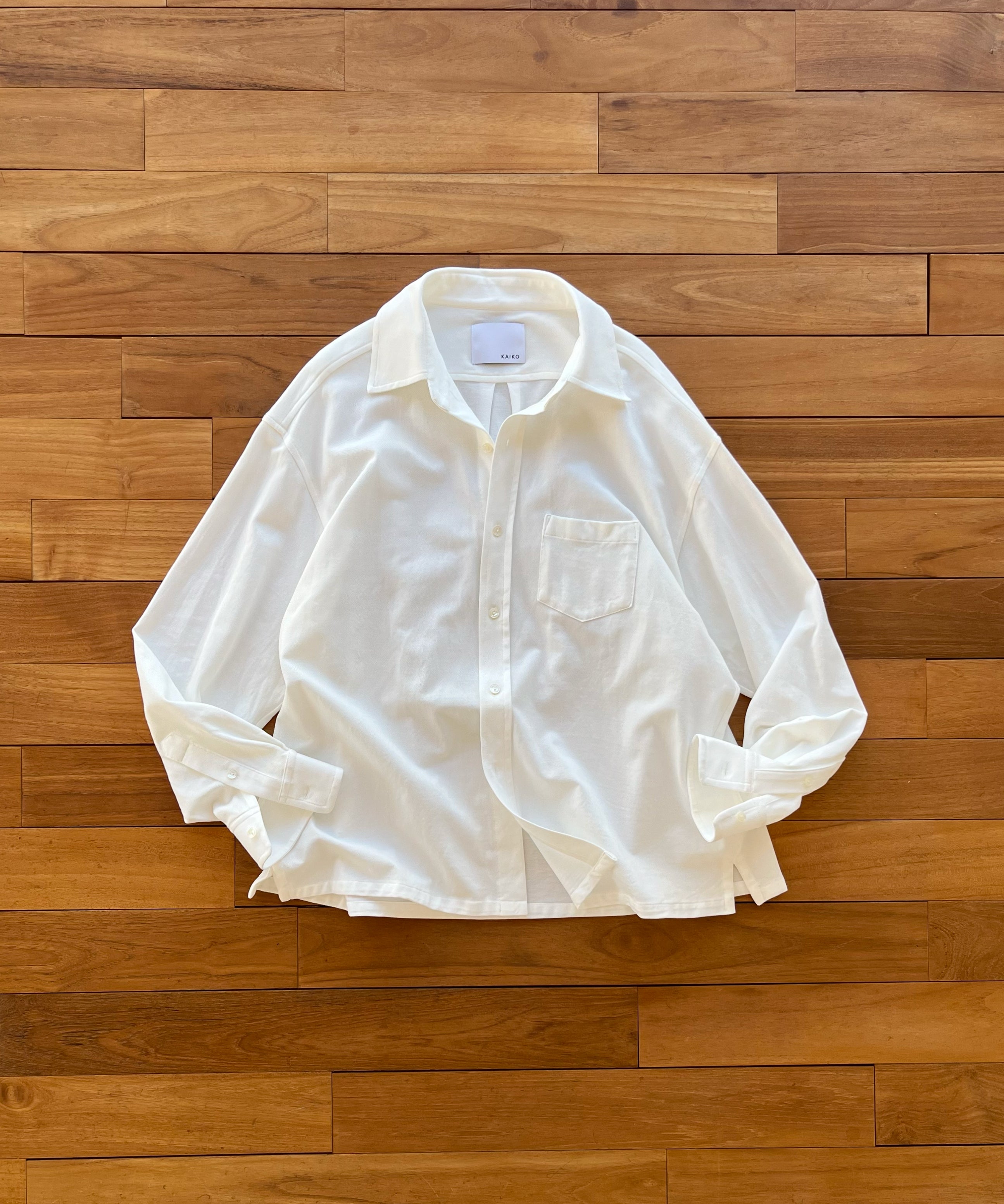 KAIKO Tomorrow shirt "O.WHITE"