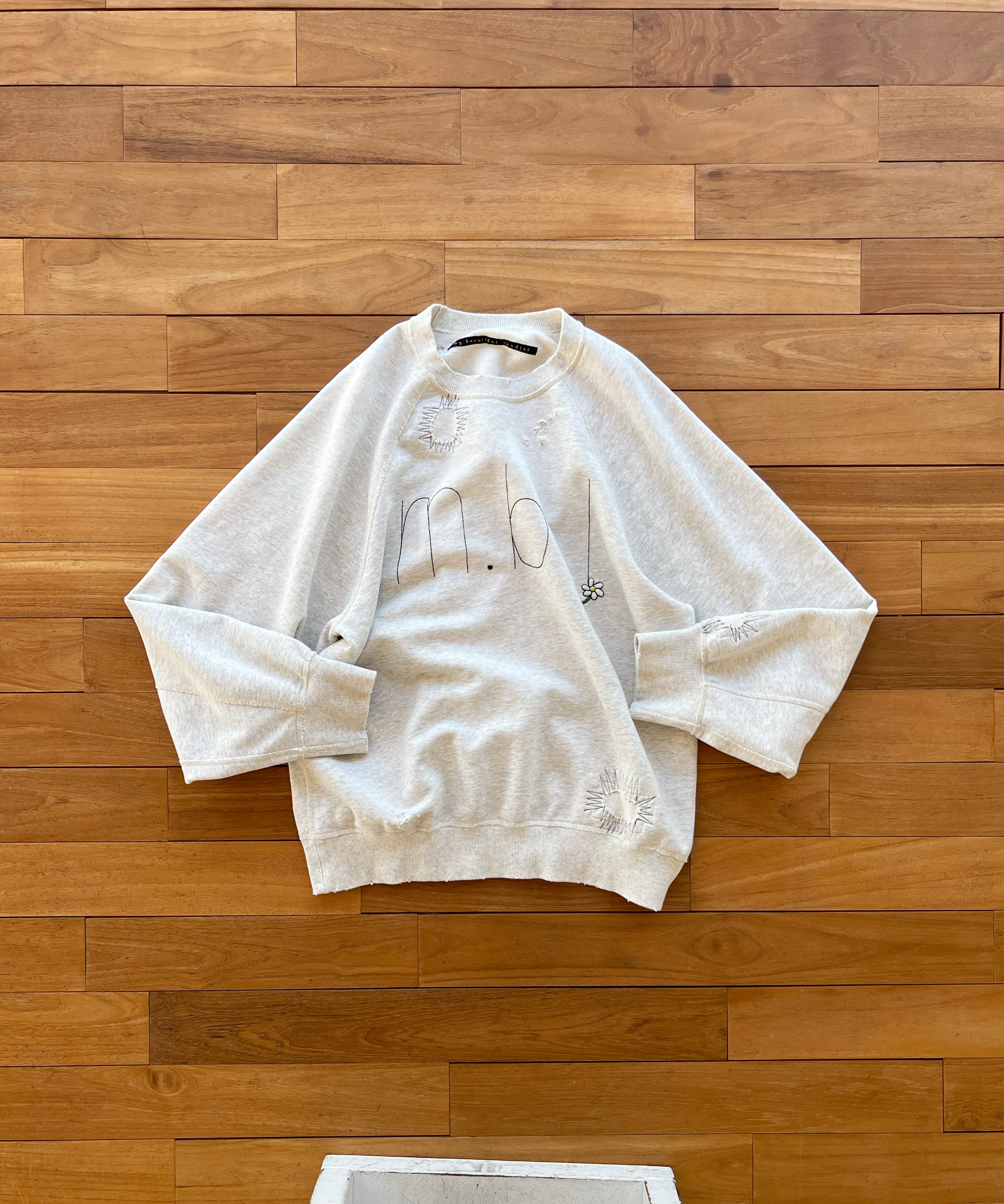 my beautiful landlet Mbl sweat shirt "OATMEAL"