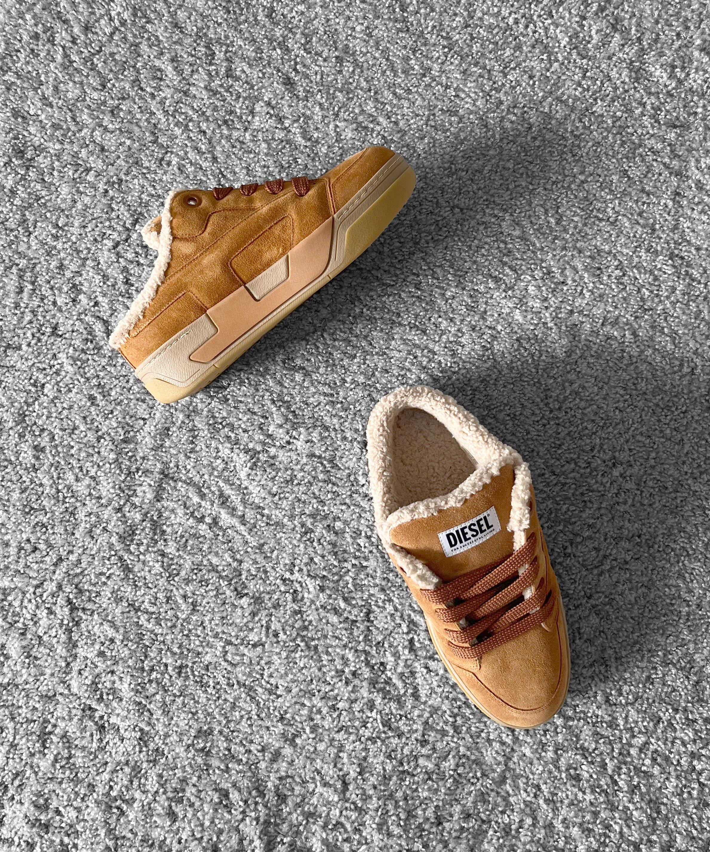 DIESEL S-d-ollie mule “MOCHA BISQUE(BROWN)”