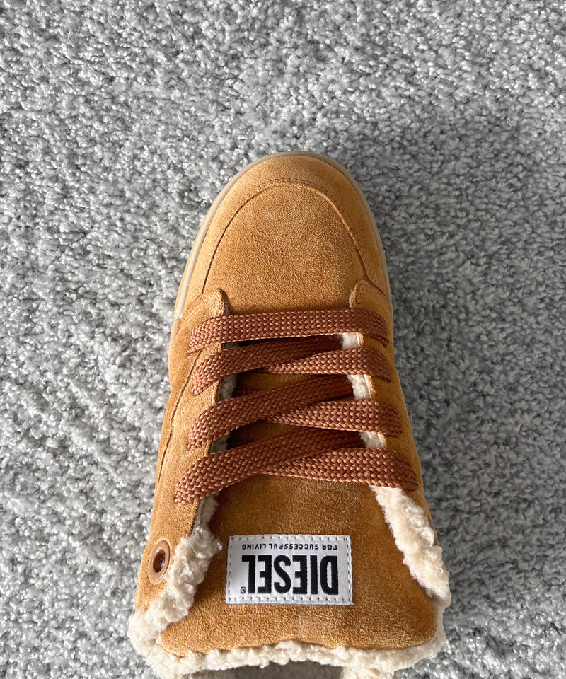 DIESEL S-d-ollie mule “MOCHA BISQUE(BROWN)”